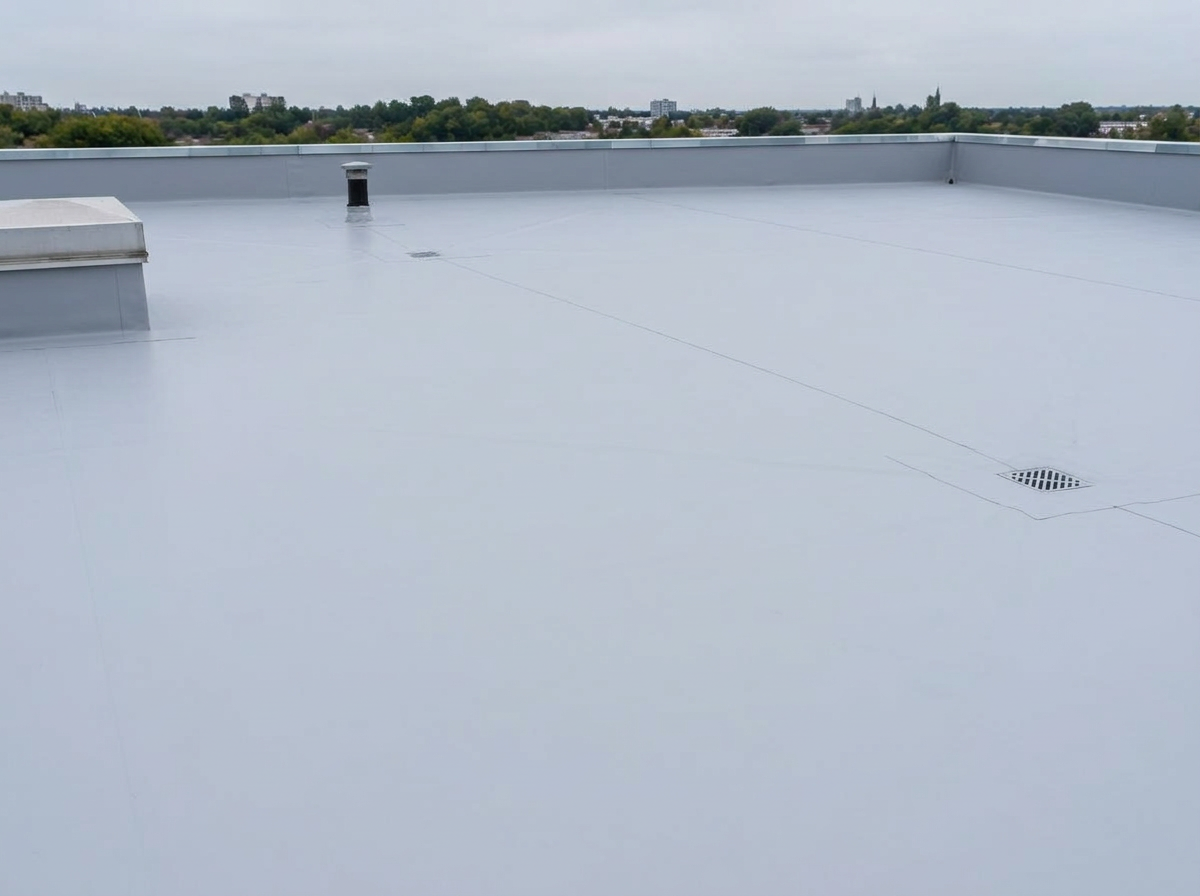 Cobertura depois da impermeabilização